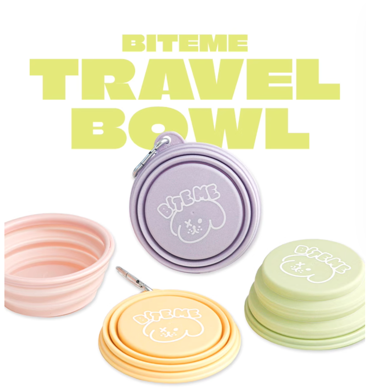 Bite me Travel bowl | 便携碗4色