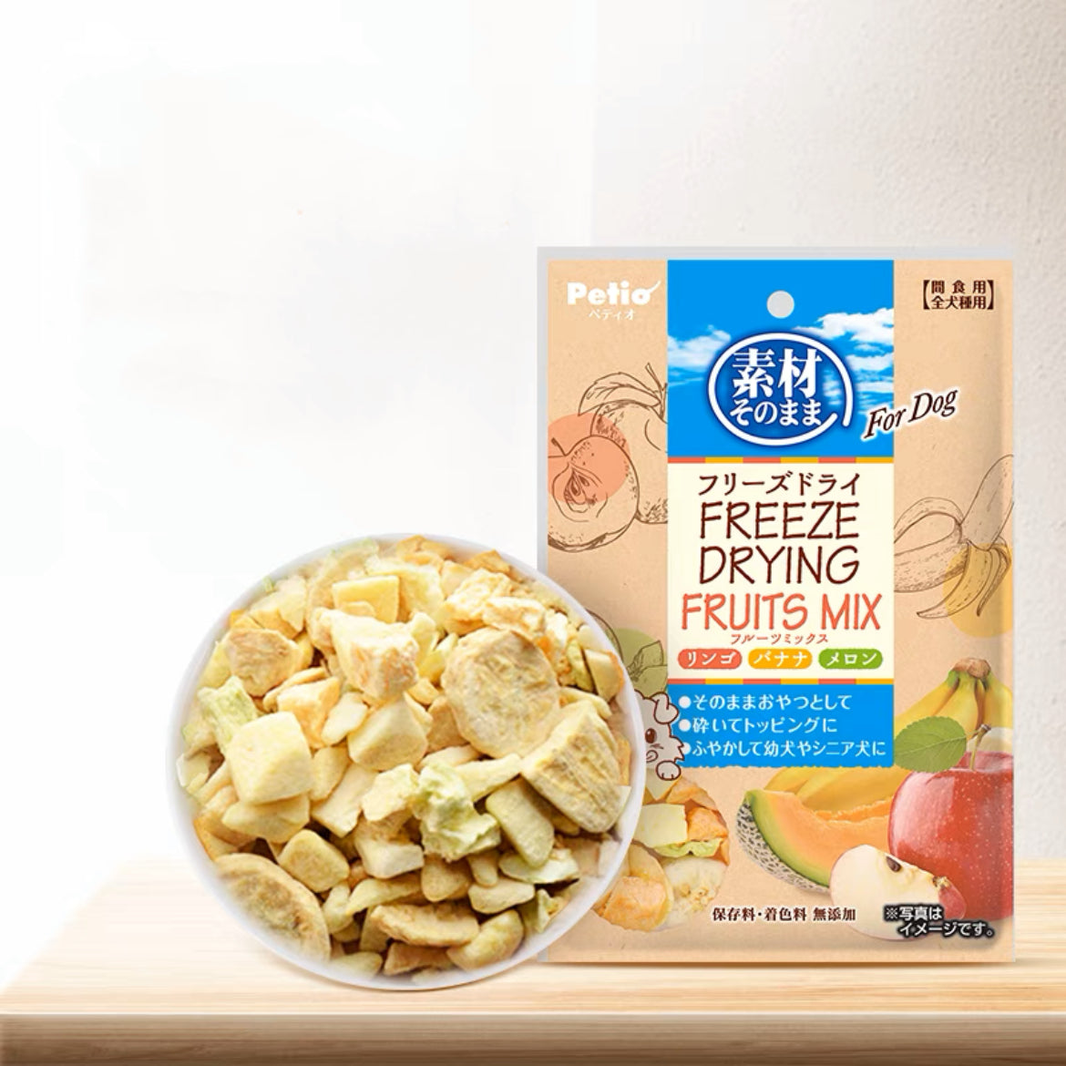 Petio Freeze-dried fruits mix 20g | 什锦水果冻干
