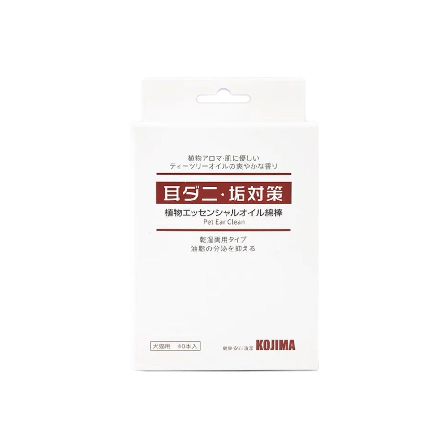 KOJIMA耳部精油棉棒40支