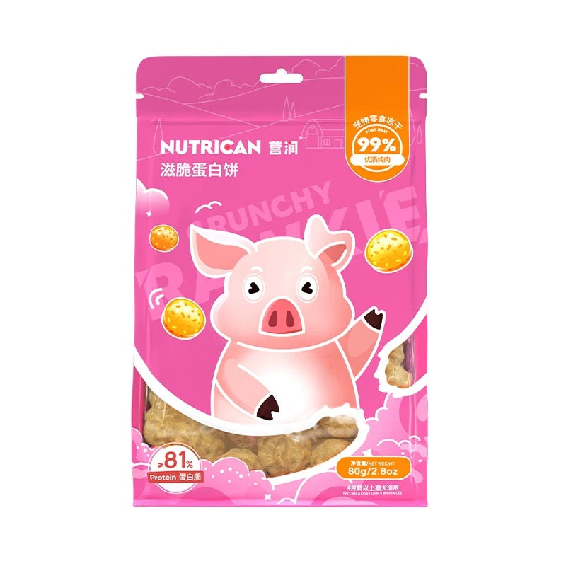 Nutrican营润 Freeze-dried Crunchy Rawkie 80g | 滋脆蛋白饼 80g