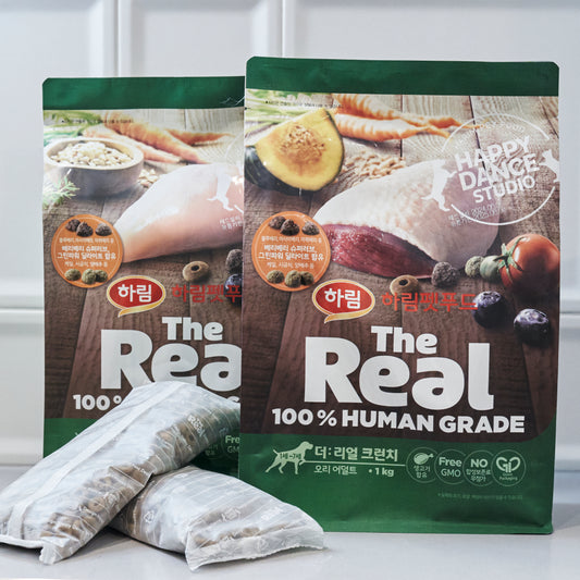 The Real Dog Food-100%HumanGrade 1kg |  韩国脆皮甜甜圈狗粮