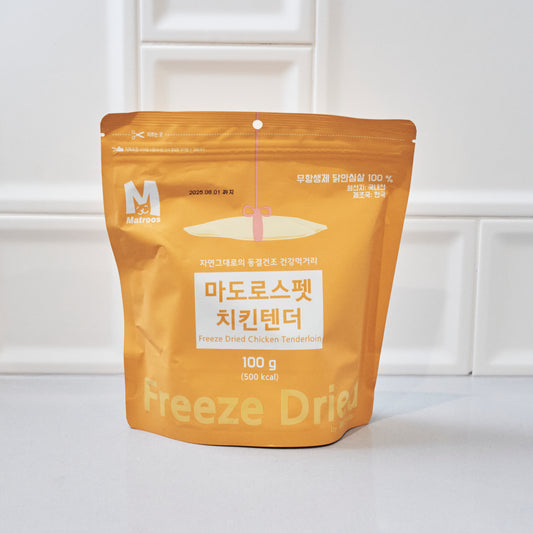 MATROOS Freeze-Dried Chicken Breast 100g| 鸡肉条