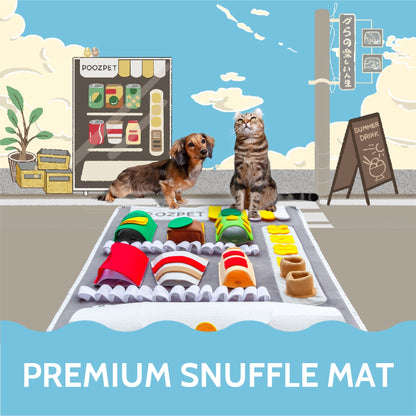 high-grade snuffle mat: vending machine | 自动贩卖机嗅闻垫